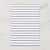 詳細|花航海のとストライプ エンクロージャーカード (裏面)