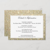 詳細&詳細情報 – 金ゴールドグリットFab エンクロージャーカード (正面/裏面)