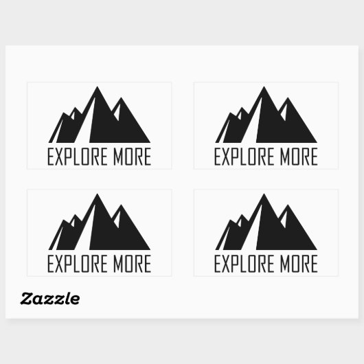 詳細 長方形シール (シート)