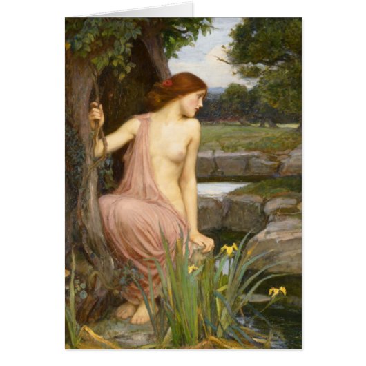 詳細: EchoとNarcissus by John Waterhouse (正面)