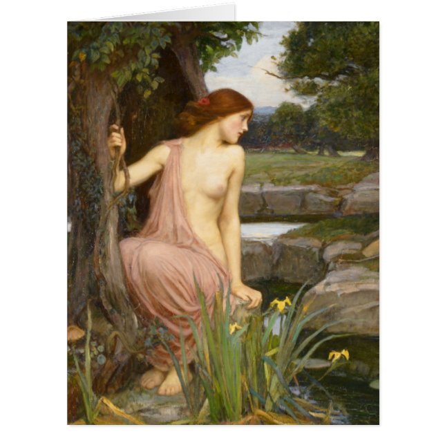 詳細: EchoとNarcissus by John Waterhouse (正面)