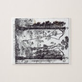 「詳細desからのランブイエの庭の振動、 ジグソーパズル (横)