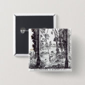 「詳細desからのランブイエの庭の振動、 缶バッジ (正面&裏面)