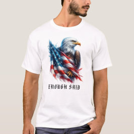 *~*詳細EagleAP16アメリカ国旗USA禿 Tシャツ