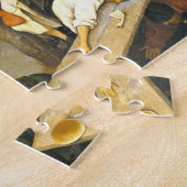 詳細Pieter Brueghel "オランダ箴言" 1559, ジグソーパズル (側面)