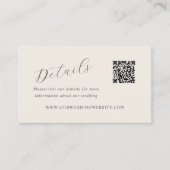 詳細QRコードソフトコテージズ春サイト 名刺 (正面)