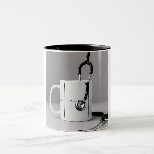 詳聞:このマグカップにはハートビートがある ツートーンマグカップ (中央)