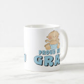 誇らしい新しいおばあちゃんTシャツ コーヒーマグカップ (正面右)