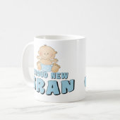 誇らしい新しいおばあちゃんTシャツ コーヒーマグカップ (正面左)
