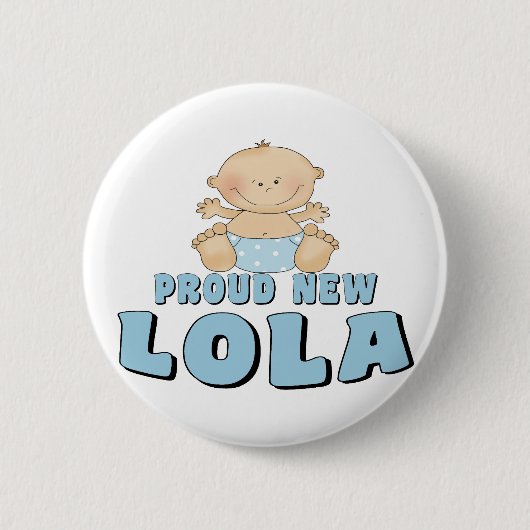 誇らしい新しいLola Tシャツ 缶バッジ (正面)