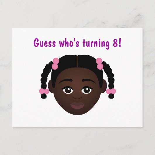 #誇らしい私の自然な姿 自分を選ぶ誕生日 ポストカード (正面)