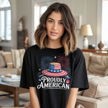 誇らしげにアメリカ – 愛国的なビーチサンハット