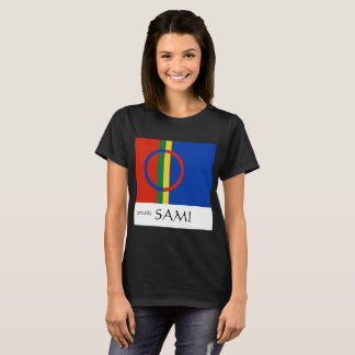 誇らしげにサーミの女性の暗闇 Tシャツ