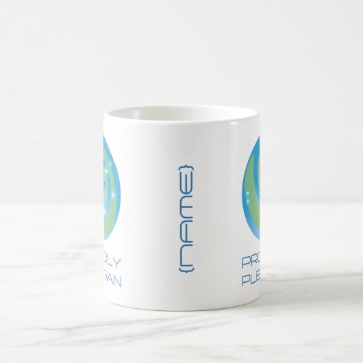 誇らしげにプレアディアンマグ | カスタムスターシード飲み物用品 コーヒーマグカップ (中央)