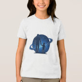 誇らしげに私とデイディ トライブレンドＴシャツ (正面)