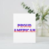 誇りあるアメリカ人 ポストカード (スタンド正面)