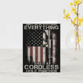 誇りあるアメリカ国旗ベテラン銃権利Tltコードレス カード (黄色い花)