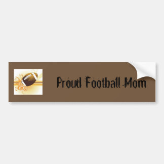 誇りあるサッカーママ バンパーステッカー