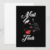 誇りあるネイリスト 招待状 (正面/裏面)