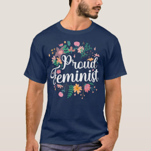 誇りあるフェミニスト フェミニズム女子 女性の権利 Tシャツ
