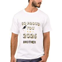 誇りある兄弟 クラスオブ2026 卒業Tシャツ
