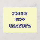 誇りある新じいちゃん大学スタイルTシャツ ポストカード (正面)