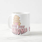 誇りたっぷりの新おばあちゃんTシャツ コーヒーマグカップ (正面左)