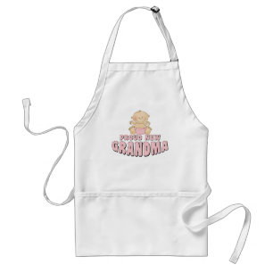 誇りたっぷりの新おばあちゃんTシャツ スタンダードエプロン
