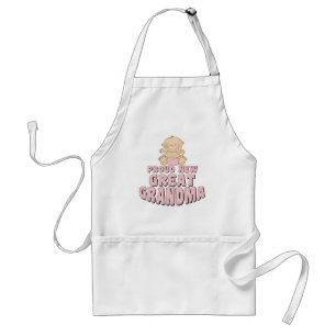 誇りたっぷりの新ひひおばあちゃんTシャツ スタンダードエプロン