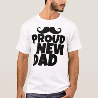 誇りたっぷりの新米パパ | 初めてのパパに贈る面白いグッズ Tシャツ