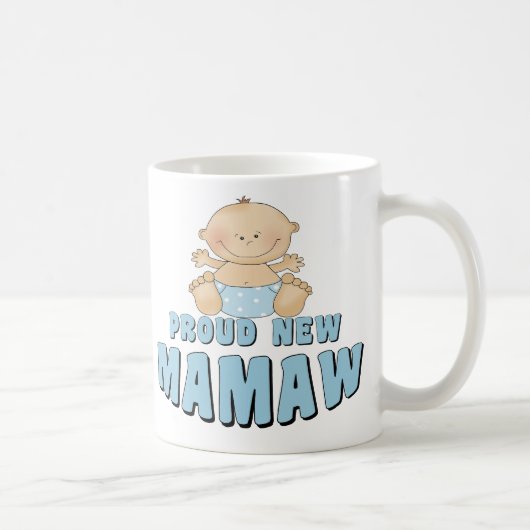 誇りたっぷりの新米ママオTシャツ コーヒーマグカップ (右)