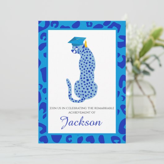 : 誇りとともに咆哮する青豹 招待状 (スタンド正面)