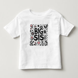 誇りと喜びの大きいお姉さん - 花の祭典 トドラーTシャツ