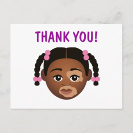 #誇りに思う私の自然な姿 自分の肌色を選ぼう ありがとう ポストカード