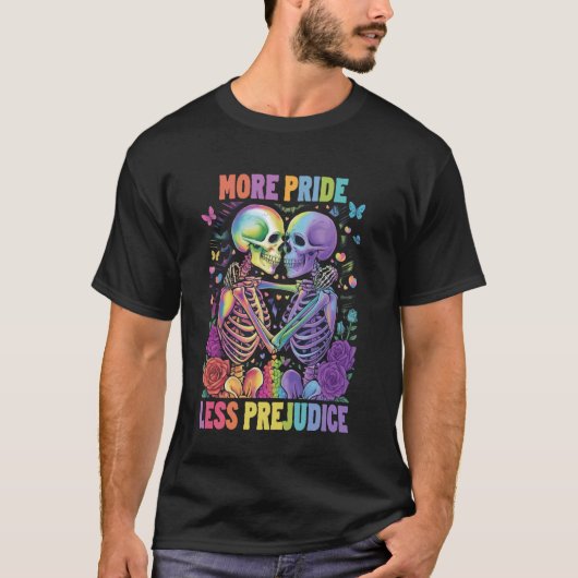 誇りは多く偏見は少なく Tシャツ (正面)