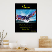 誇りは知恵と共に高く飛ぶ ポスター (キッチン)