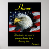 誇りは知恵と愛国心の体現である ポスター (正面)