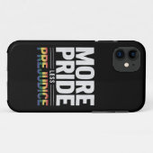 誇りを大切に 偏見をなくそう LGBT ゲイ・プライド月間 Case-Mate iPhoneケース (裏面(横))