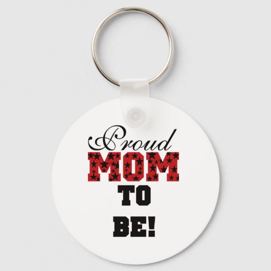 誇りを持ったお母さんTシャツとプレゼント キーホルダー (正面)