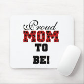 誇りを持ったお母さんTシャツとプレゼント マウスパッド (マウス)