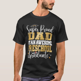 誇りを持ったすごい卒の素晴らしパパ Tシャツ