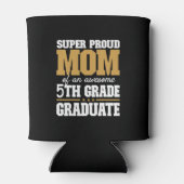 誇りを持ったすごい卒業素晴らし5年生の母2 缶クーラー (裏面)