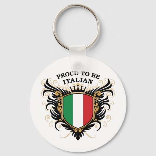 誇りを持ったすイタリアンる キーホルダー (正面)