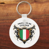 誇りを持ったすイタリアンる キーホルダー (正面)