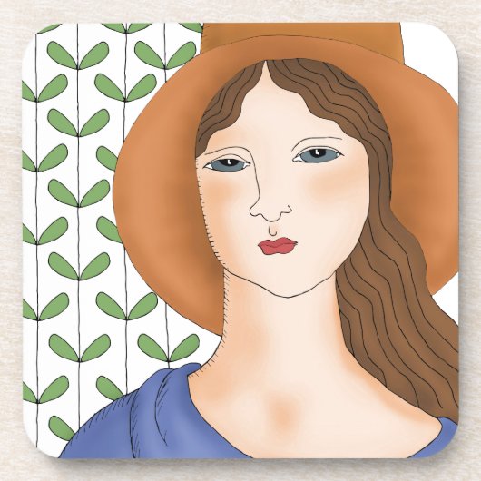 誇りを持ったすオーガニックる コースター (正面)