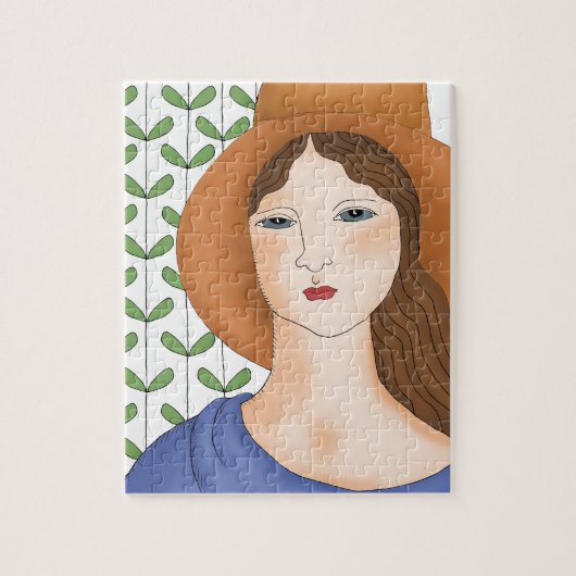 誇りを持ったすオーガニックる ジグソーパズル (縦)