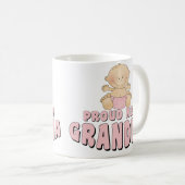 誇りを持ったで新しい祖母のTシャツ コーヒーマグカップ (正面右)