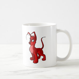 誇りを持ったで赤いGelert コーヒーマグカップ