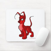 誇りを持ったで赤いGelert マウスパッド (マウス)