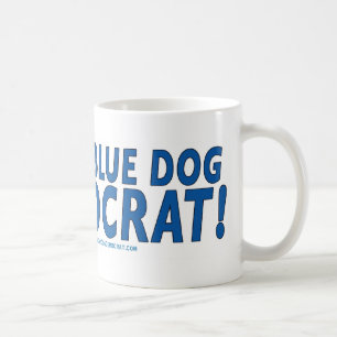 誇りを持ったで青い犬民主党員! コーヒーマグカップ